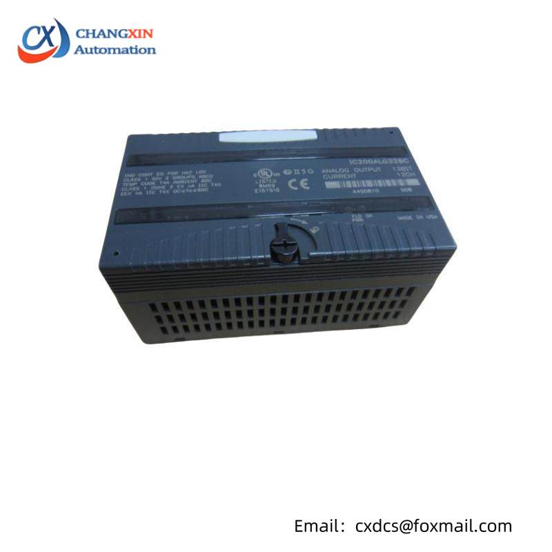 GE IC200ALG328 current analog output module