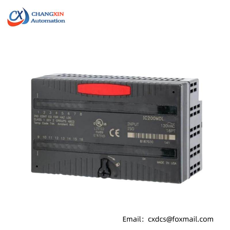 GE IC200MDL241 AC Input Module with 16 points