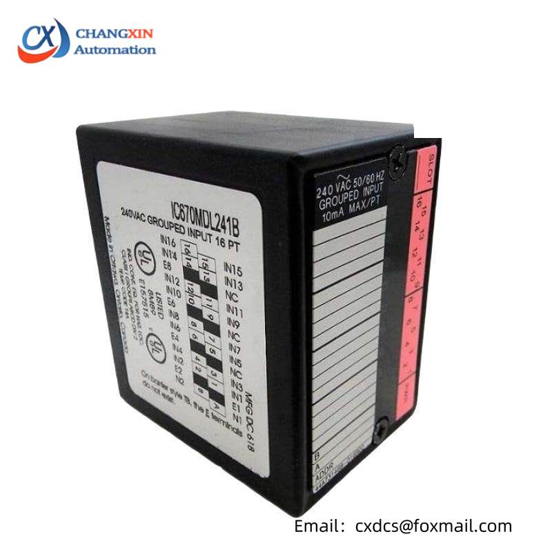 GE IC670MDL241 240VAC Input Module