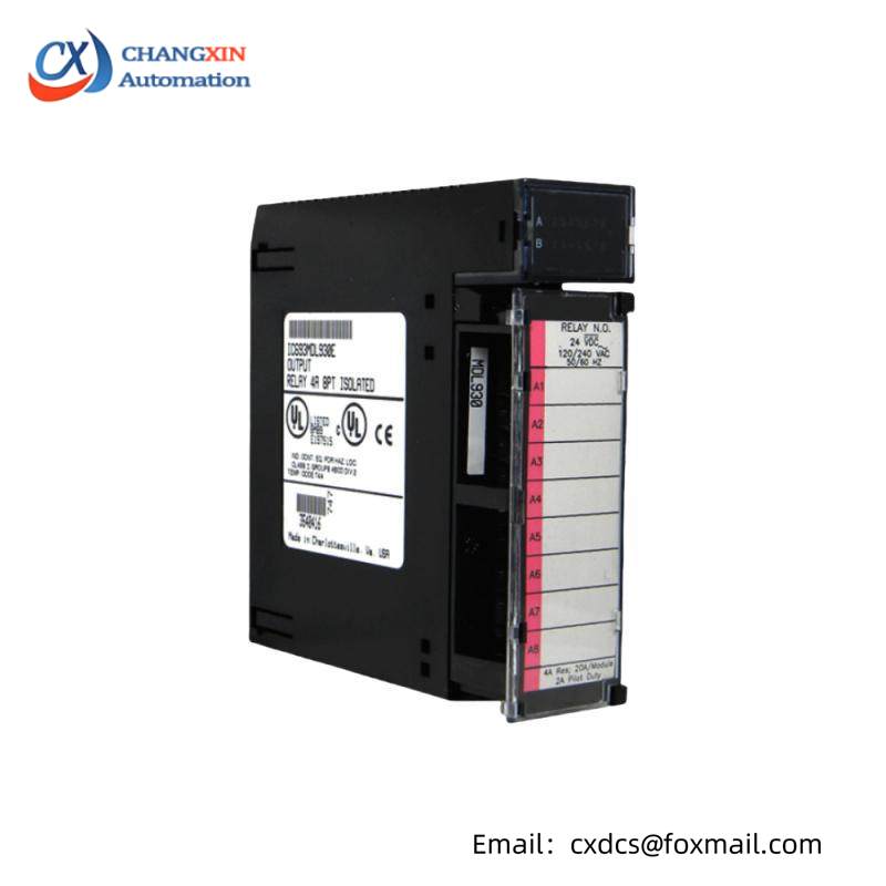 GE IC693MDL930 4 Amp Isolated Relay module