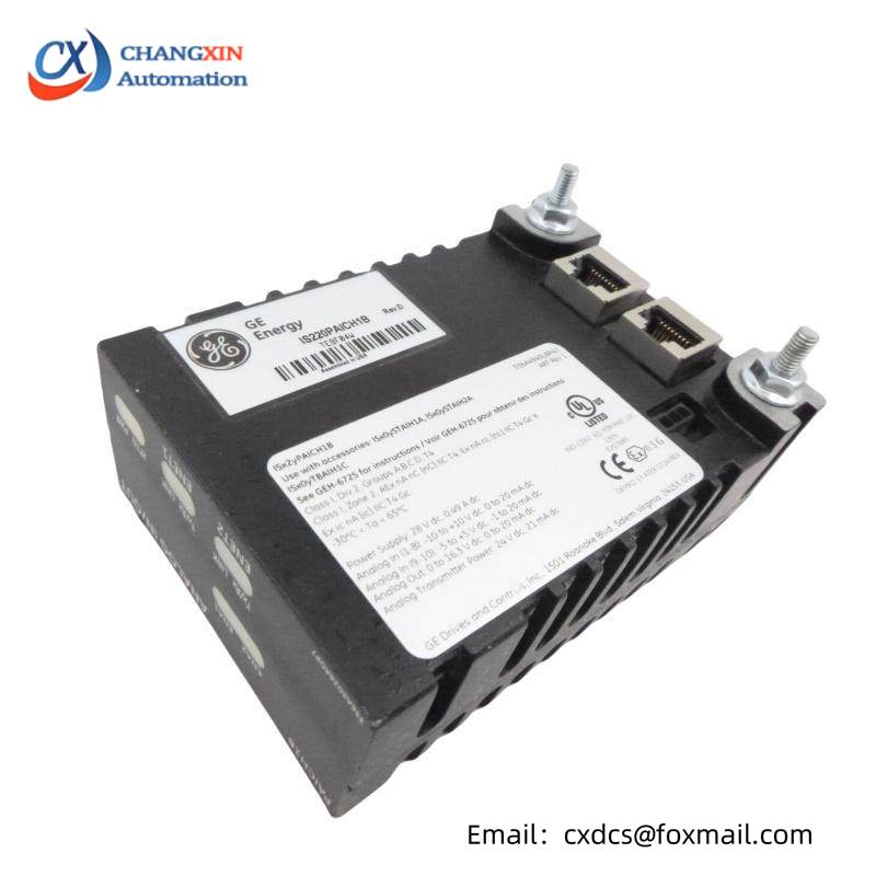 GE IS220PAOCH1B Analog outputs Module 6 channels