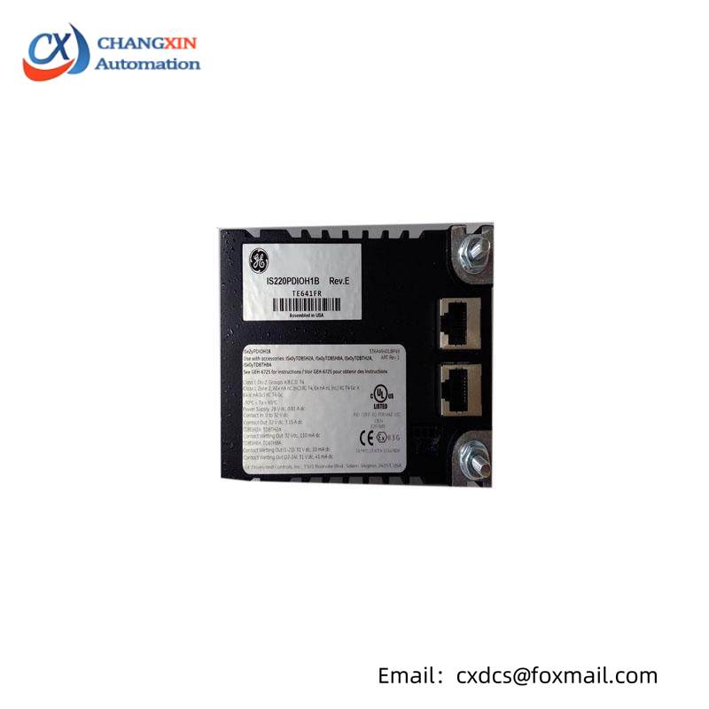 GE IS220PGENH1A, REV E Boards & Turbine Control