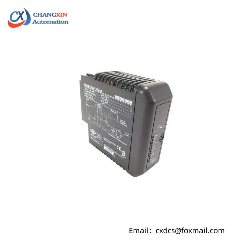 EMERSON KJ3002X1-BB1 12P0683X092 Analog output