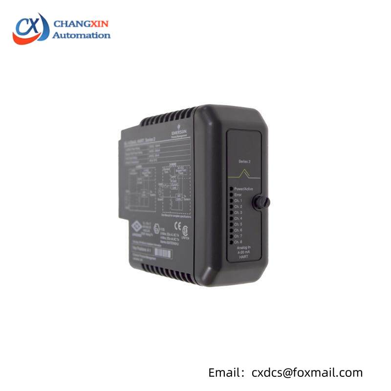 EMERSON KJ3222X1-BA1 DeltaV™ Analog Input Card