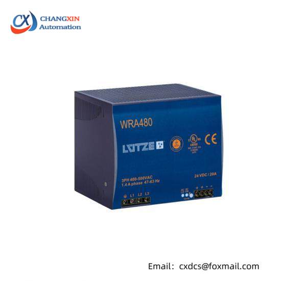 Lutze WRA480-24 POWER SUPPLY