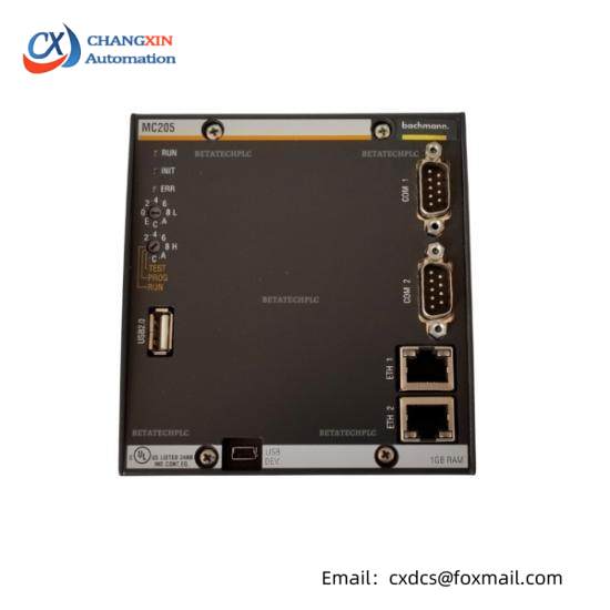 MC205  Processor Module  Bachmann