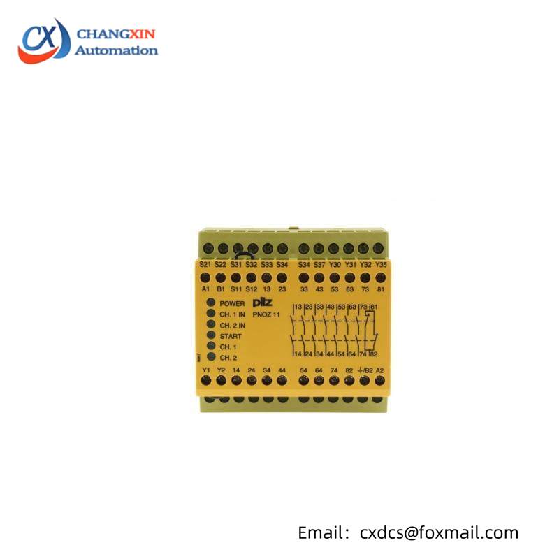 PILZ PNOZ 11 Series Dual-Channel Safety Switch/Interlock Safety Relay