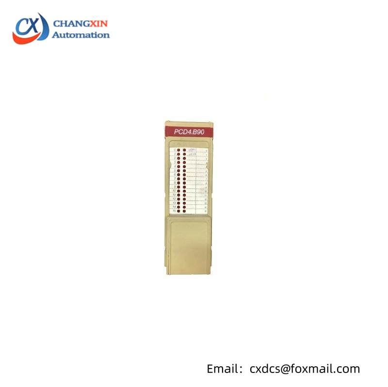 SAIA PCD4.B900 I/O MODULE 32PT 16IN 16OUT 24V