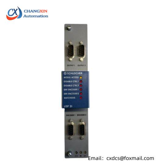 SCHLEICHER USP2I CPU SLAVE POSITIONING MODULE 2 AXES