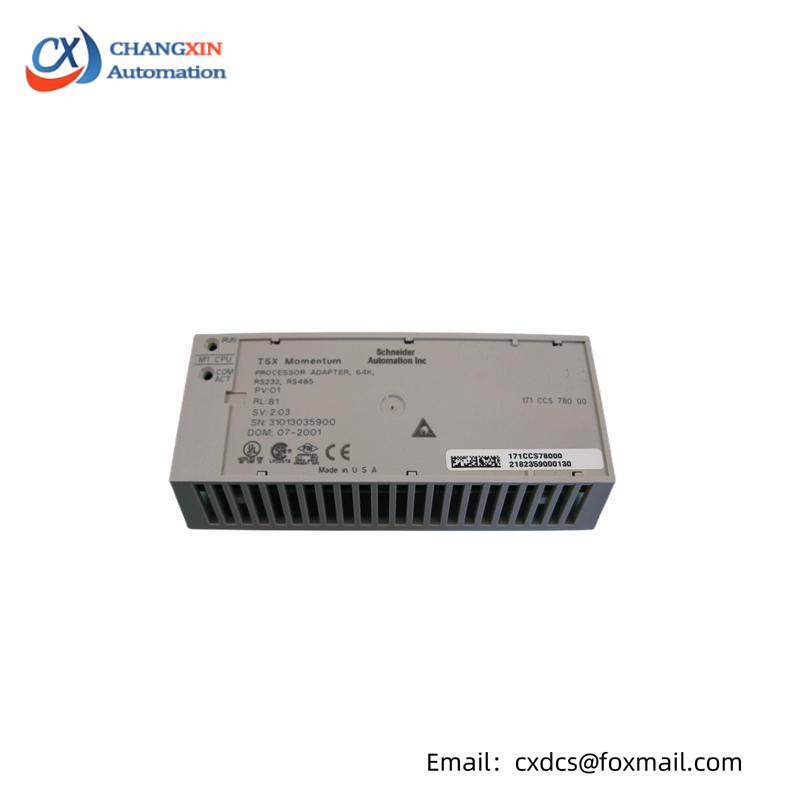 Schneider 171CCS78000 PROCESSOR ADAPTER MODULE