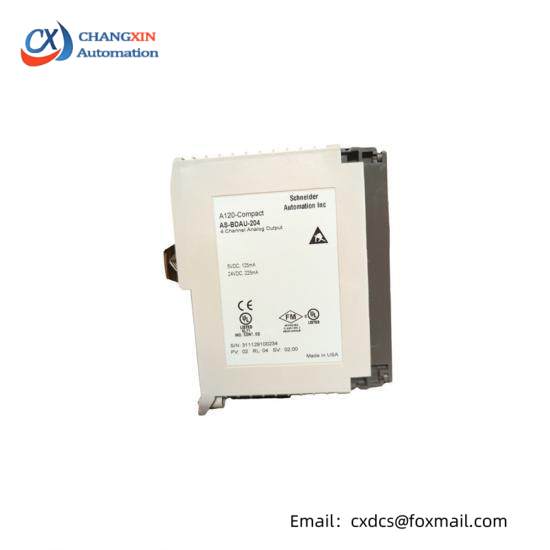 Schneider AS-BDAU-204 4 CHAN ANALOG OUTPUT