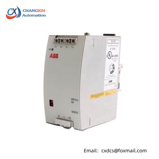 SD822 3BSC610038R1  Power Supply  ABB