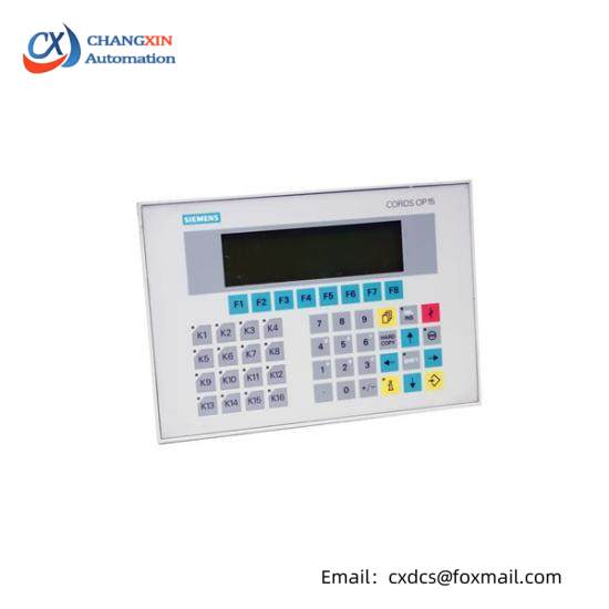 SIEMENS 6AV3515-1MA30 OP15/C1 Operator Panel