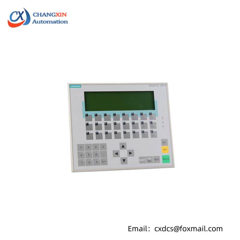 SIEMENS 6AV3617-1JC20-0AX1 OPERATOR INTERFACE