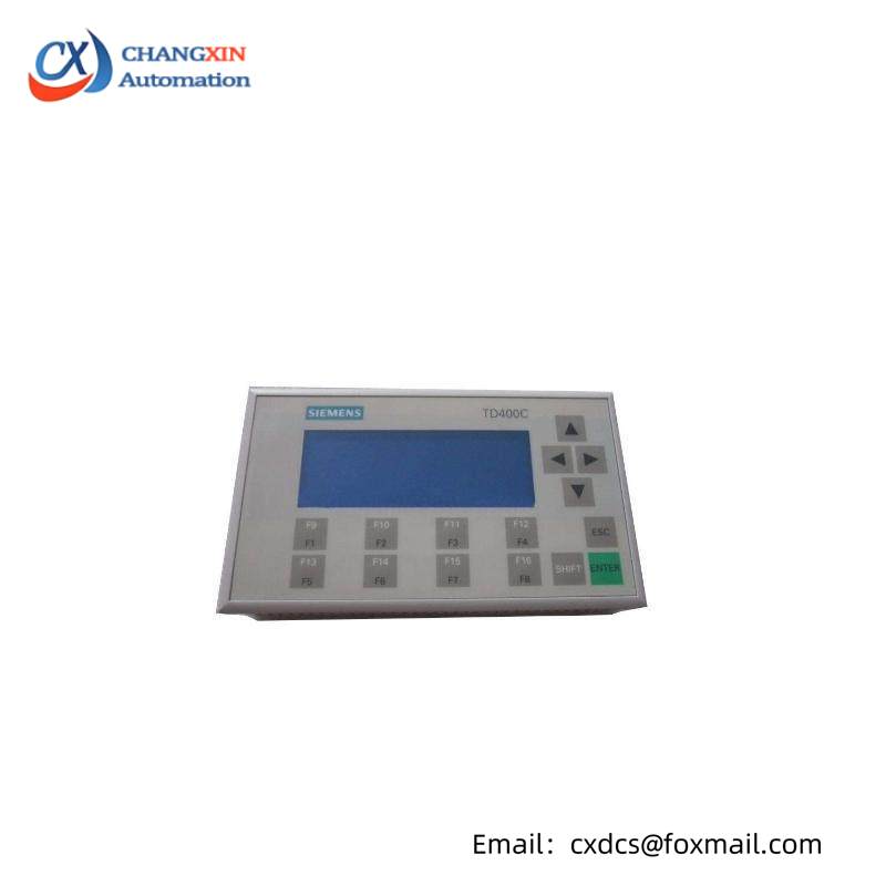 SIEMENS 6AV6640-0AA00-0AX0 TD400C text display