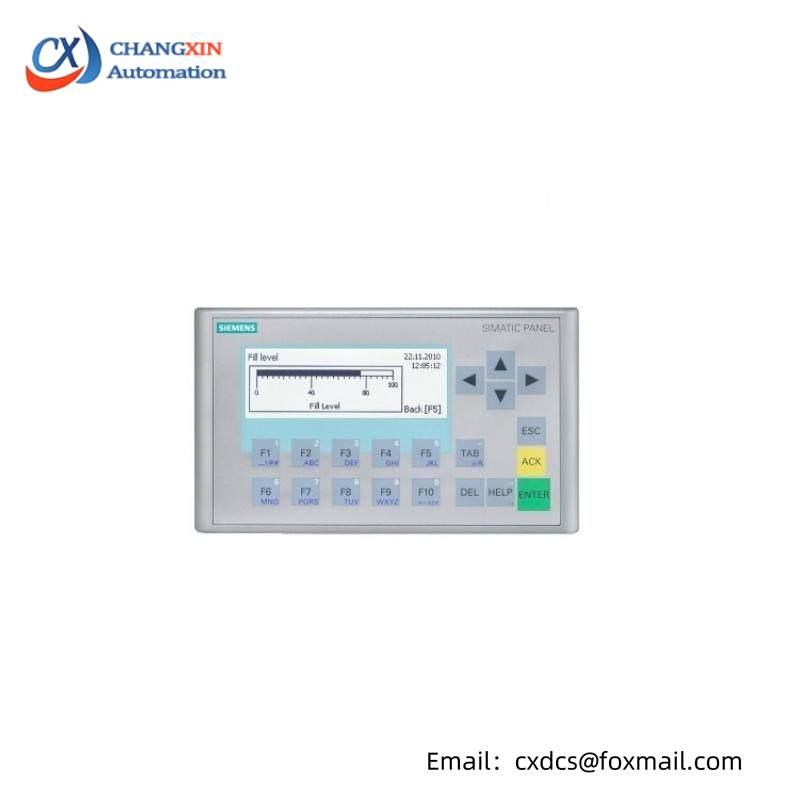 SIEMENS 6AV6647-0AH11-3AX0 BASIC PANEL