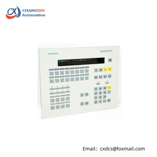 SIEMENS 6DD1670-0AF0 Operator Panel