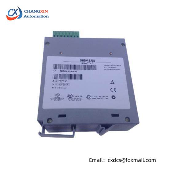 SIEMENS 6DD1681-0AJ1 SU 12 Converter