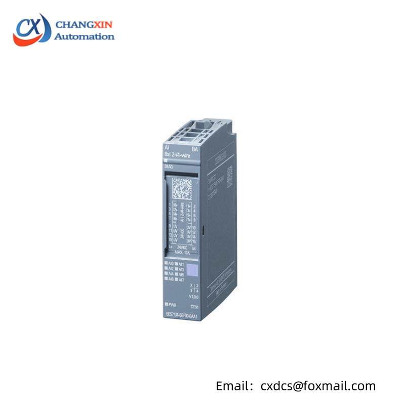 SIEMENS 6ES7134-6GF00-0AA1 ANALOG INPUT MODULE