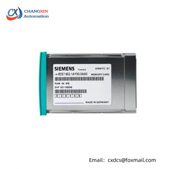 Siemens 6ES7952-0AF00-0AA0 RAM Memory Card