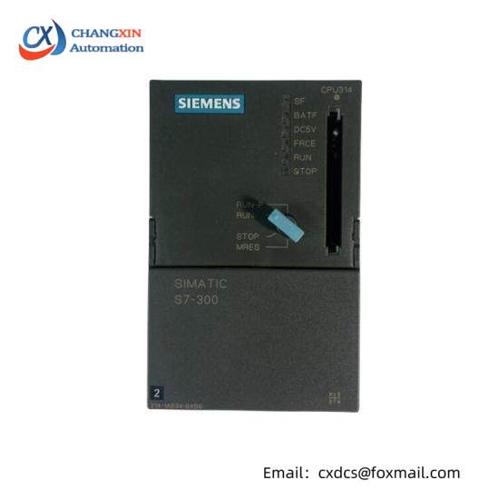 Siemens 6ES7 314-1AE04-0AB0  CPU 314 Central Processing Unit