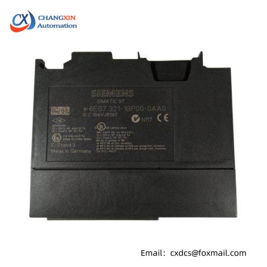 Siemens 6ES7 321-1BP00-0AA0  Digital Input Module