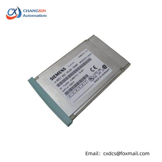 Siemens 6ES7 952-1KL00-0AA0  Flash Memory Card - 2MB