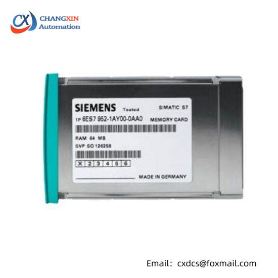 Siemens 6ES7 955-2AM00-0AA0  RAM Memory Card - 4MB