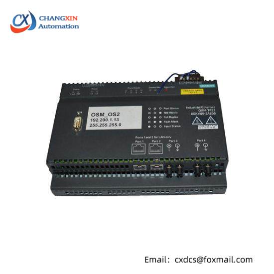 SIEMENS 6GK1105-2AE00 OSM TP22 Optical Switch