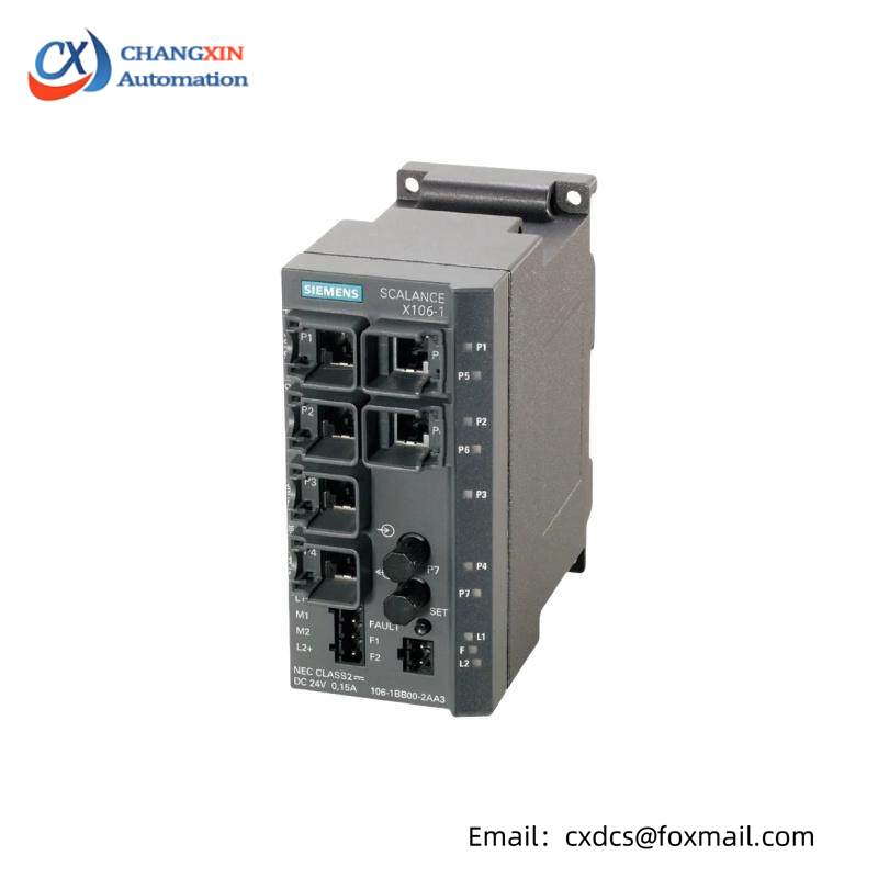 SIEMENS 6GK5106-1BB00-2AA3 Ethernet Switch Scalance