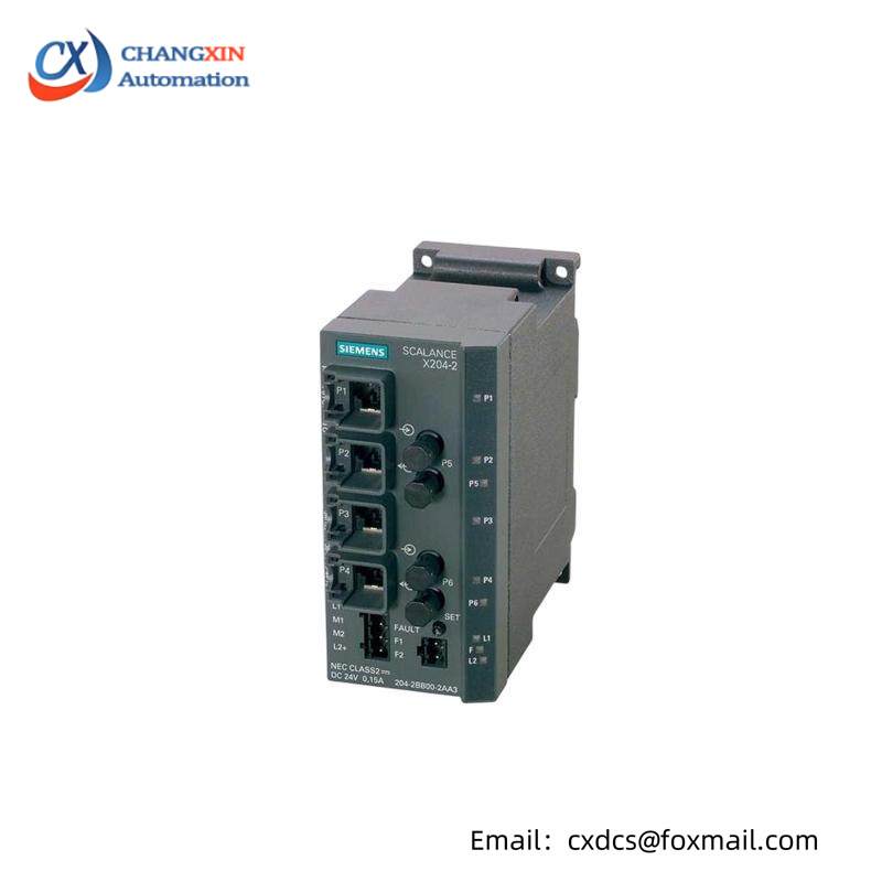 SIEMENS 6GK5204-2BB10-2AA3 managed IE switch