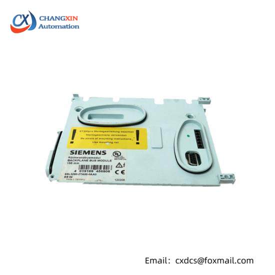 SIEMENS 6SL3 260-2TA00-0AA0 Backplane bus module