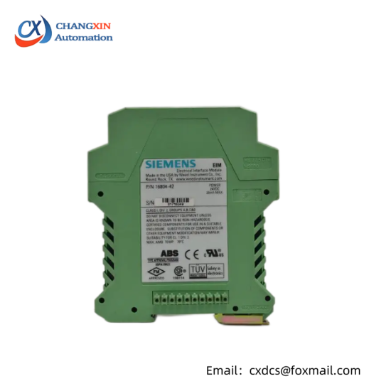 SIEMENS Moore 16804-42 Electrical Interface Module