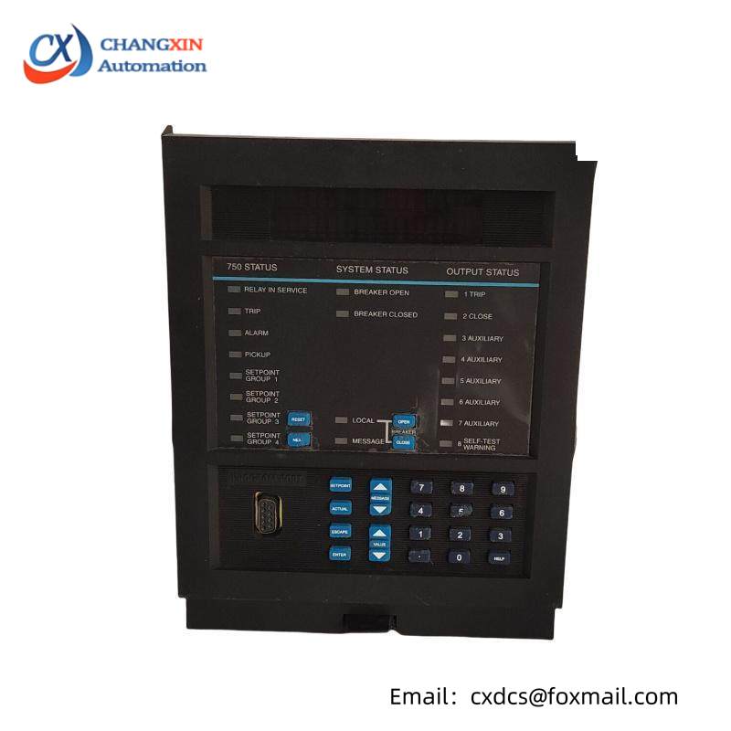 GE SR750-P5-G5-D5-HI-A1-R FEEDER MANAGEMENT RELAY
