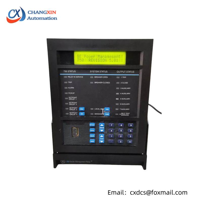 GE SR750-P5-G5-S5-HI-A20-R FEEDER MANAGEMENT RELAY