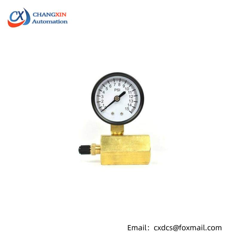 Thrifco Plumbing 8705TPE010S1W0N5 0879406008805005 275PSIG Gas Pressure Test Gauge