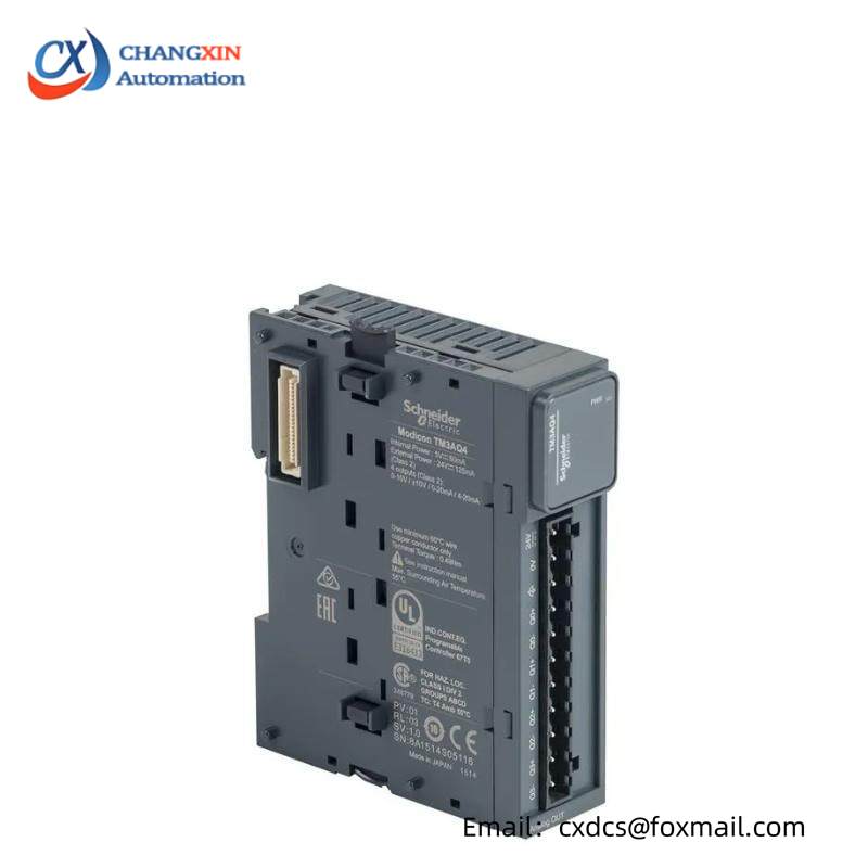 Schneider TM3AQ4 Analog output module