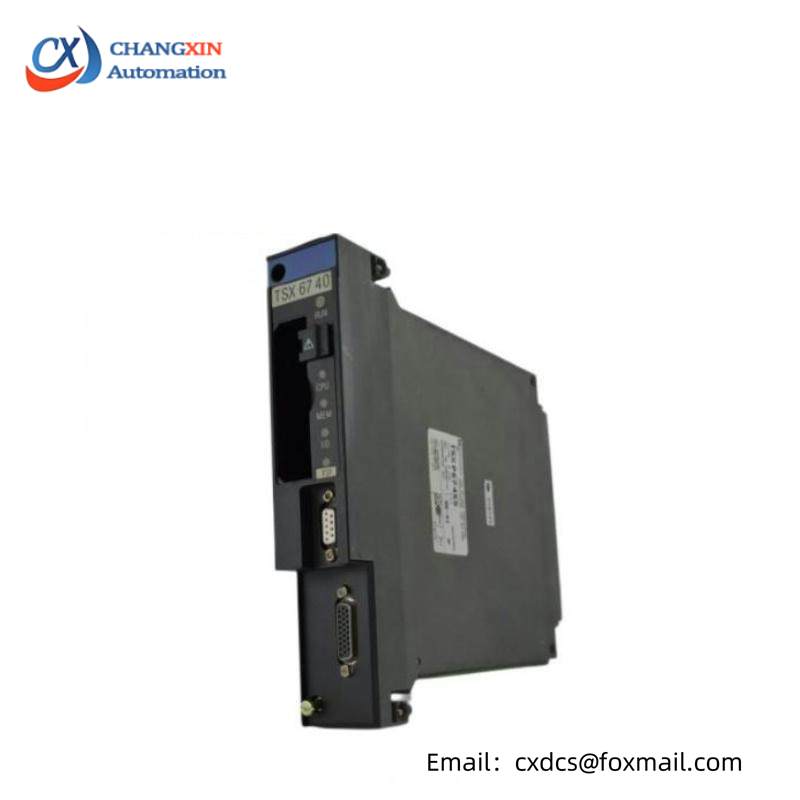 Schneider TSXP67455 TSX6740 Telemecanique CPU 455 Processor