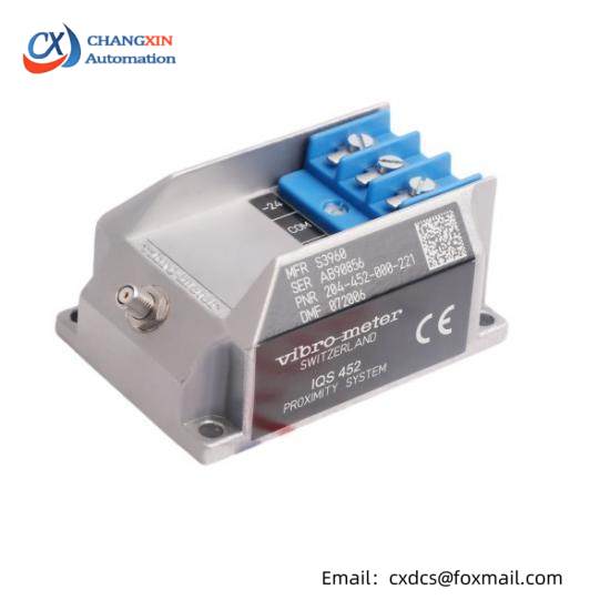 VIBRO METER IQS452 204-452-000-221 Signal Amplifier