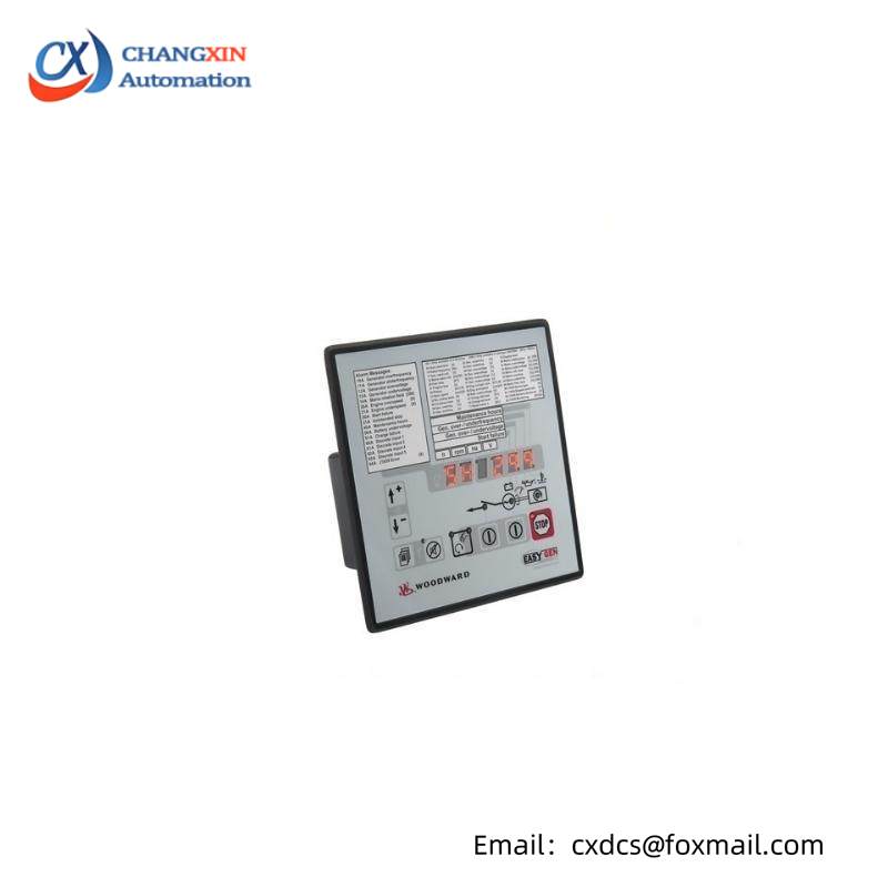 WOODWARD 8440-1800 EASYGEN-320 metering and generator protection.