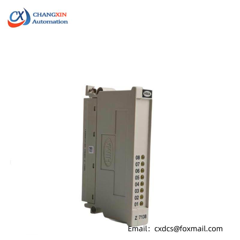 HIMA Z7138 DIGITAL OUTPUT MODULE 8 CHANNEL
