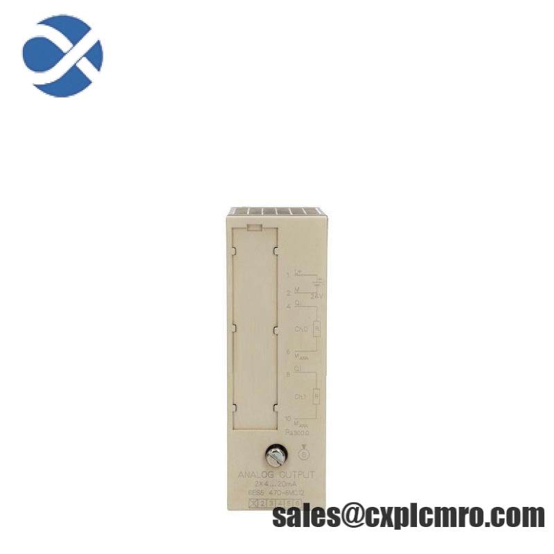 SIEMENS 6ES5470-8MC12 Analog Output Module