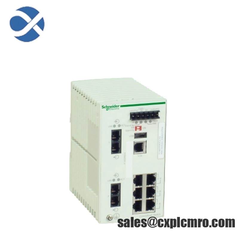 Schneider TCSESM083F2CU0 Switch, 8 Ports