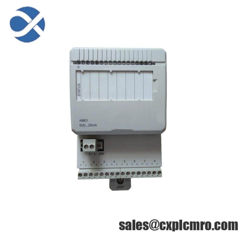 ABB 3BSE020512R1 AI801 Analog Input unit 8 ch