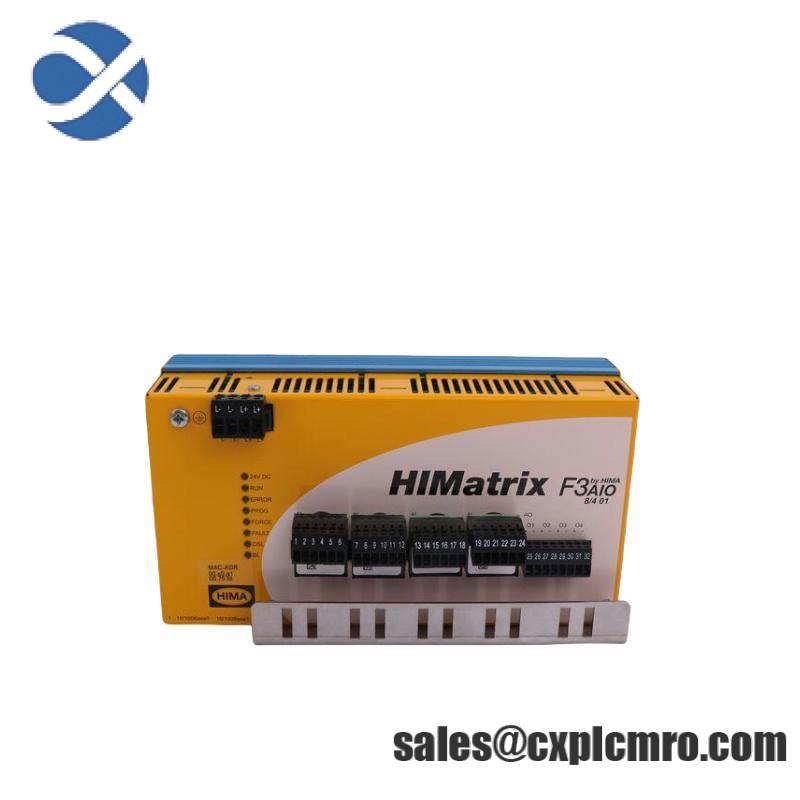 HIMA F3 AIO 8/4 01 F3AIO8/401 HIMatrix Safety-Related Controller