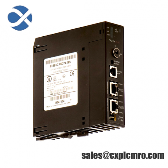 GE FANUC IC693CPU374 TCP/IP Ethernet Communications Module