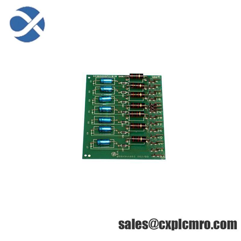 GE IC3600SSFG1B1B FLTR MODULE