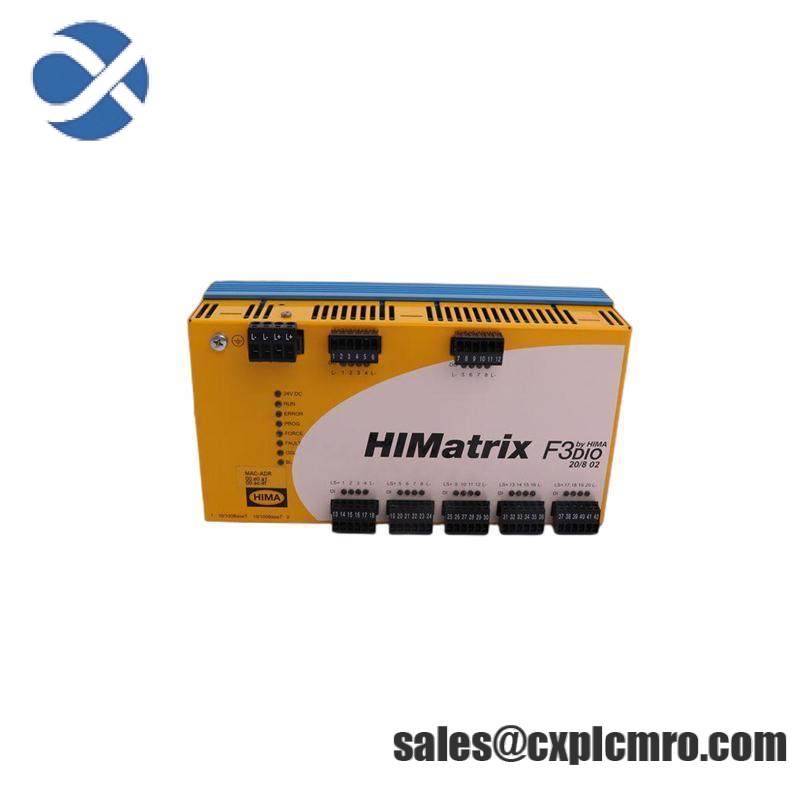 HIMA F3 DIO 20/8 02 F3DIO20/802 Remote I/O Module