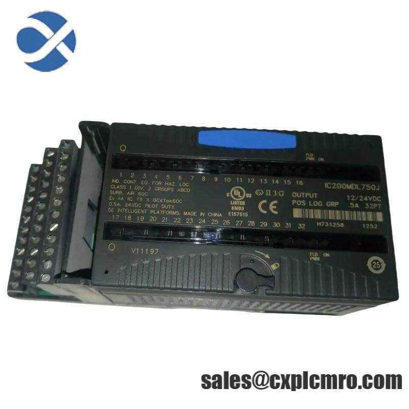 GE IC200MDL750J VersaMax output module