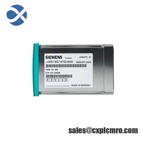 Siemens 6ES7952-0AF00-0AA0 RAM Memory Card